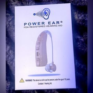 POWER EAR HEARING AID~ NIB!!